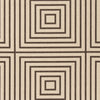 Safavieh Linden LND123U Creme/Brown Area Rug 