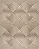 Safavieh Linden LND123U Creme/Brown Area Rug 