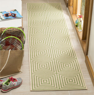 Safavieh Linden LND123V Cream/Olive Area Rug  Feature