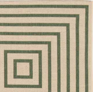 Safavieh Linden LND123W Cream/Green Area Rug 