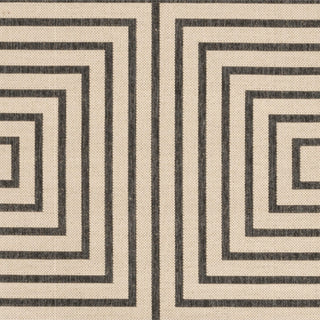 Safavieh Linden LND123Z Creme/Black Area Rug 