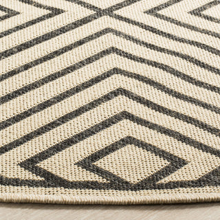 Safavieh Linden LND123Z Creme/Black Area Rug 