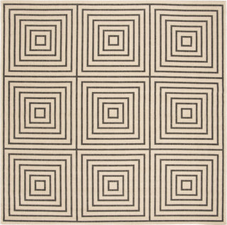 Safavieh Linden LND123Z Creme/Black Area Rug 