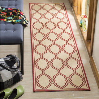 Safavieh Linden LND124Q Red/Creme Area Rug main image