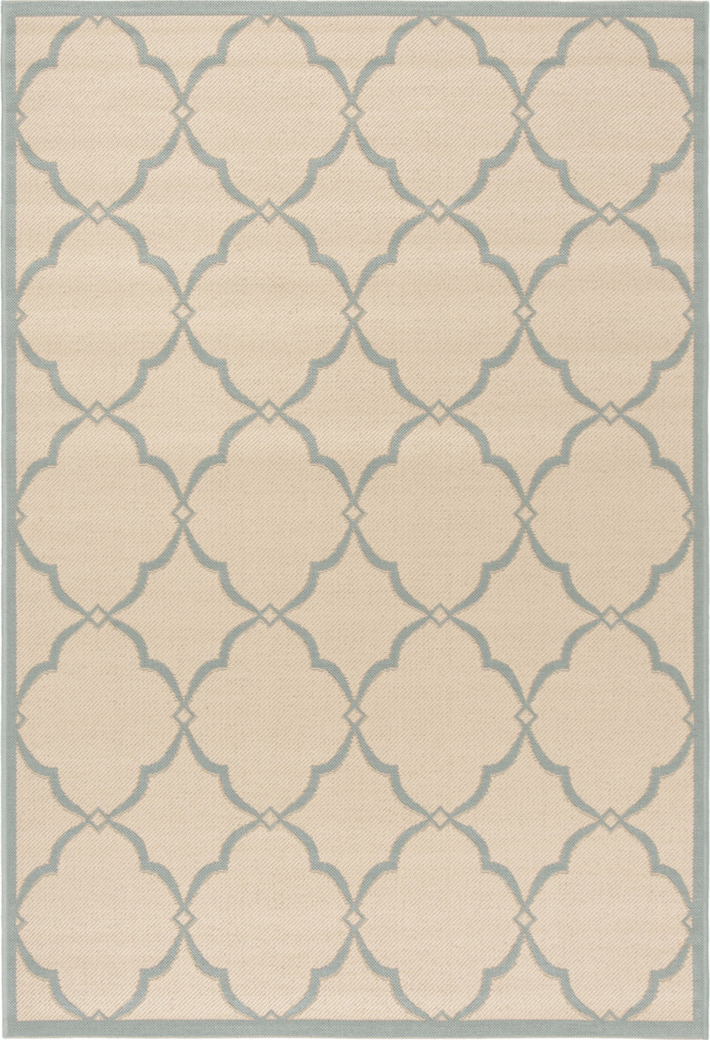 Safavieh Linden LND125L Cream/Aqua Area Rug – Incredible Rugs and Decor