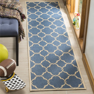 Safavieh Linden LND125M Blue/Creme Area Rug  Feature