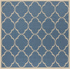 Safavieh Linden LND125M Blue/Creme Area Rug 