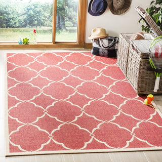 Safavieh Linden LND125Q Red/Creme Area Rug Lifestyle Image Feature