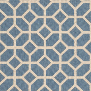 Safavieh Linden LND127M Blue/Creme Area Rug 