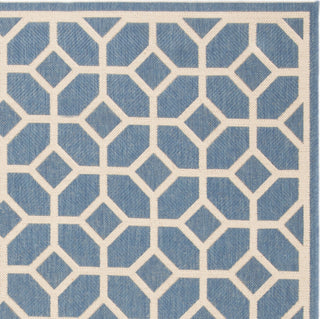 Safavieh Linden LND127M Blue/Creme Area Rug 