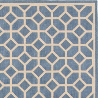 Safavieh Linden LND127M Blue/Creme Area Rug 