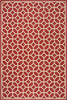 Safavieh Linden LND127Q Red/Creme Area Rug main image
