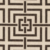 Safavieh Linden LND128B Natural/Brown Area Rug 