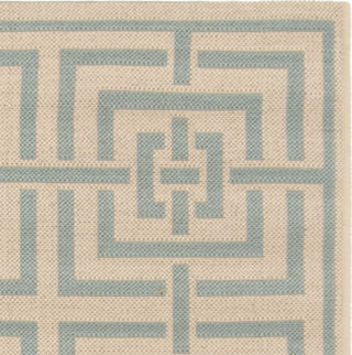 Safavieh Linden LND128L Cream/Aqua Area Rug 