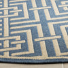 Safavieh Linden LND128M Blue/Creme Area Rug 