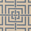 Safavieh Linden LND128N Cream/Blue Area Rug 