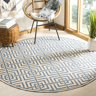 Safavieh Linden LND128N Cream/Blue Area Rug 