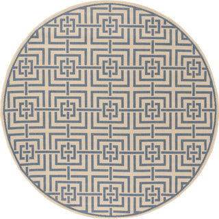 Safavieh Linden LND128N Cream/Blue Area Rug 