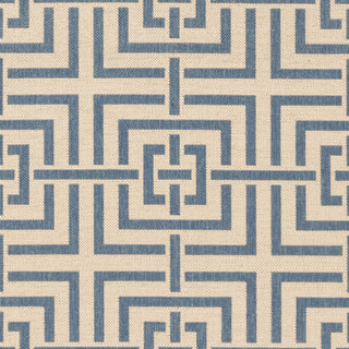 Safavieh Linden LND128N Cream/Blue Area Rug 