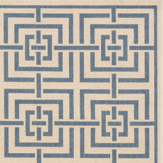 Safavieh Linden LND128N Cream/Blue Area Rug 