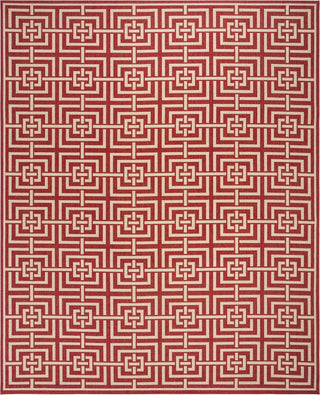 Safavieh Linden LND128Q Red/Creme Area Rug Main Image