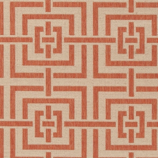 Safavieh Linden LND128R Cream/Rust Area Rug 