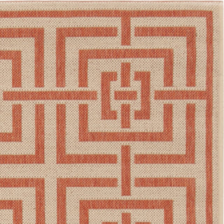 Safavieh Linden LND128R Cream/Rust Area Rug 