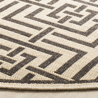 Safavieh Linden LND128U Creme/Brown Area Rug 