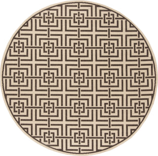 Safavieh Linden LND128U Creme/Brown Area Rug 