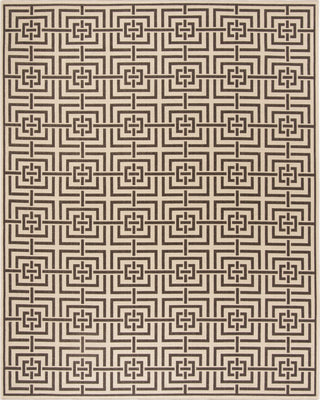 Safavieh Linden LND128U Creme/Brown Area Rug 