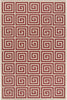 Safavieh Linden LND129Q Red/Creme Area Rug 4' Image