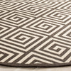 Safavieh Linden LND129U Creme/Brown Area Rug 
