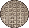 Safavieh Linden LND129U Creme/Brown Area Rug 