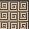 Safavieh Linden LND129U Creme/Brown Area Rug 