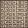 Safavieh Linden LND129U Creme/Brown Area Rug 