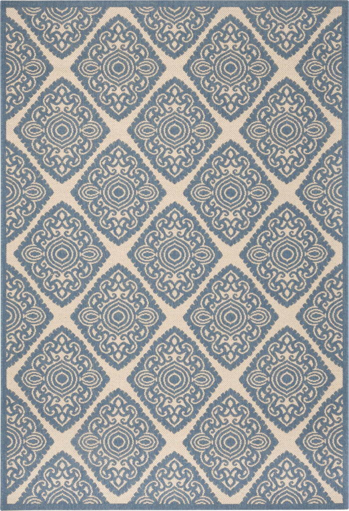 Safavieh Linden LND132N Cream/Blue Area Rug main image