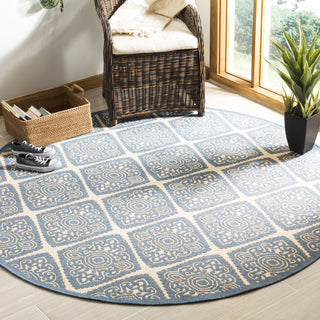 Safavieh Linden LND132N Cream/Blue Area Rug  Feature