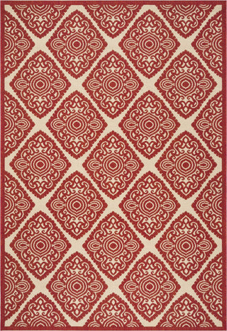 Safavieh Linden LND132Q Red/Creme Area Rug main image