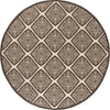 Safavieh Linden LND132U Creme/Brown Area Rug 