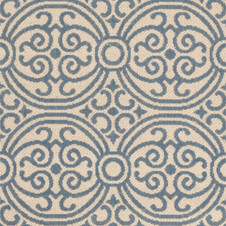 Safavieh Linden LND134M Blue/Creme Area Rug 