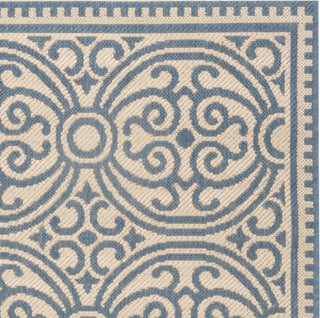 Safavieh Linden LND134M Blue/Creme Area Rug 