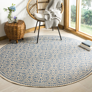 Safavieh Linden LND134N Cream/Blue Area Rug 