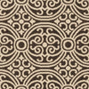 Safavieh Linden LND134U Creme/Brown Area Rug 
