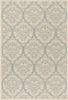 Safavieh Linden LND135K Aqua/Cream Area Rug main image
