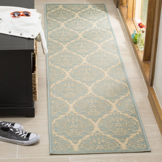 Safavieh Linden LND135L Cream/Aqua Area Rug  Feature