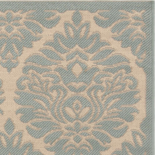 Safavieh Linden LND135L Cream/Aqua Area Rug 