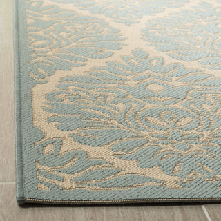 Safavieh Linden LND135L Cream/Aqua Area Rug 