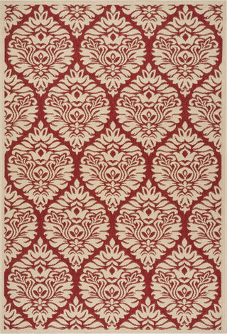 Safavieh Linden LND135Q Red/Creme Area Rug main image