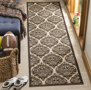 Safavieh Linden LND135U Creme/Brown Area Rug 