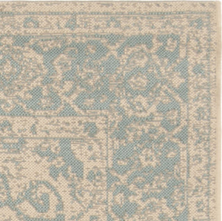 Safavieh Linden LND137K Aqua/Cream Area Rug 